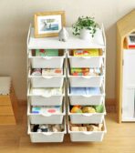 Easy Slide Drawer Trolley Kids Baby Mum Storage Rack Bin Basket Style Degree Sg Singapore