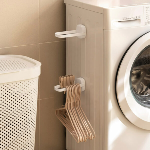 Easy Hanger & Pegs Wall Holder Clothes Laundry Clip Laundry Service Yard Style Degree Sg Singapore