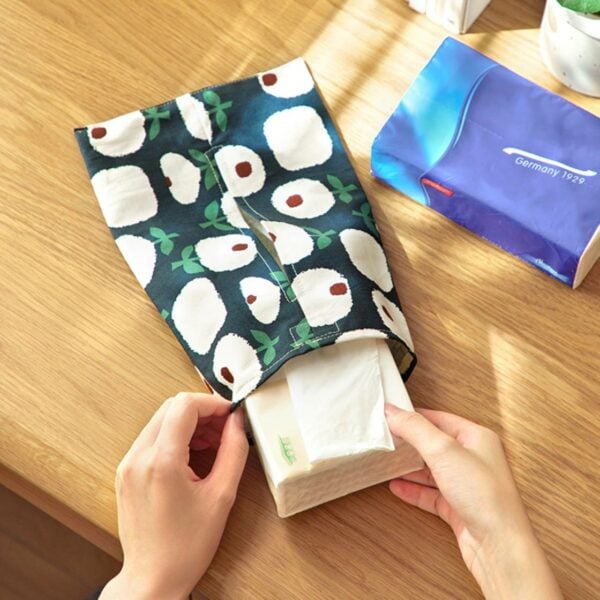 Flowery Tissue Sleeve Case Holder Floral Living Room Coffee Table Style Degree Sg Singapore