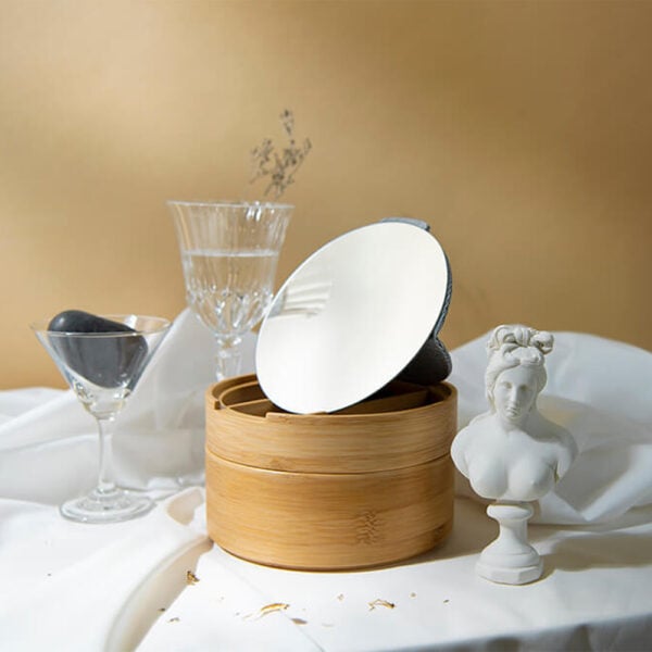 Gaia Jewellery Box (With Mirror) Accessories Earring Necklace Storage Vanity Desk Holder Style Degree Sg Singapore