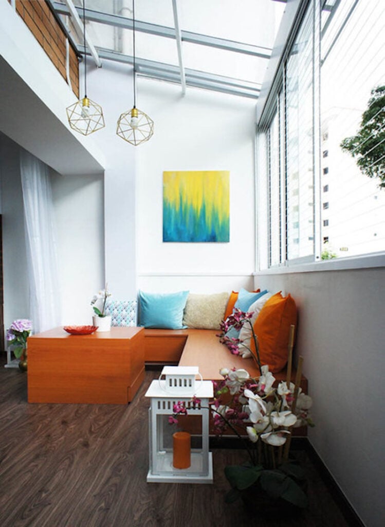 Balcony Maisonette Cozy Lounging Spot - StyleMag - Style Degree