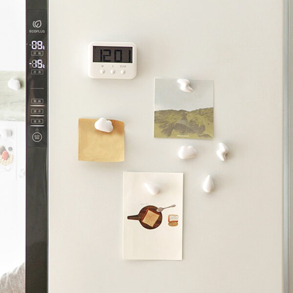 Cloudly Memo Fridge Magnets (6pc Set), Cute Magnets for notes, Singapore, SG, Style Degree
