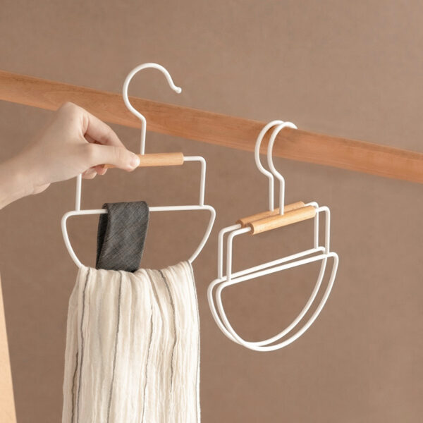 Scandinavian Shawl & Tie Accessory Hanger Clothes Hanger Closet Wardrobe Style Degree Sg