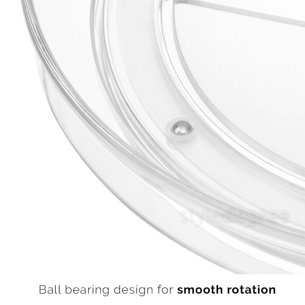 Clarity MultiTier Lazy Susan Cosmetic & Makeup Organizer