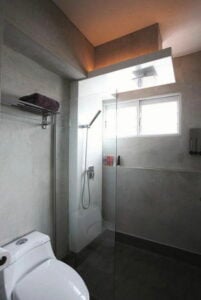 Hide piping in shower stall with false ceiling, Hide bathroom piping in shower stall with false ceiling, Style Degree, Singapore, SG, StyleMag.