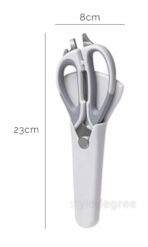 Magic Kitchen Scissors (With Magnetic Holder) Cooking Tools Cutting Style Degree Sg Singapore