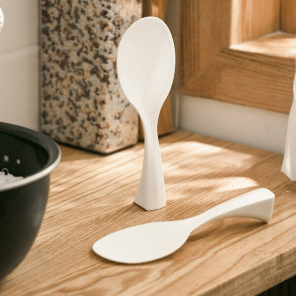 Self-Standing Rice Scoop