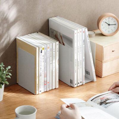 Minimalist Bookends & Divider Stand (2pc Set)