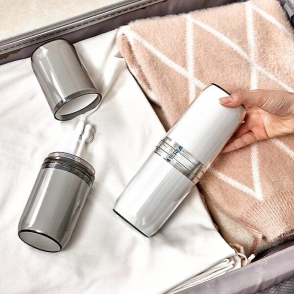 Travel Toothbrush Kit Travel Toothbrush Set Travel Toothbrush Case Travel Toothbrush Container Toothebrush Holder Travel Toothpaste Container Toothbrush Travel Case Dental Care Bathroom Essentials Style Degree Sg Singapore