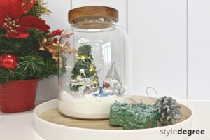 DIY Christmas vignettes, Simple Christmas vignettes, Easy DIY Christmas vignettes, Style Degree, Singapore, SG, StyleMag.