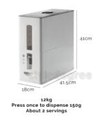 Everyday Rice Storage Dispenser Box Kitchen Accessory Large Utensils Essentials Countertop Food Cabinet Style Degree Sg Singapore