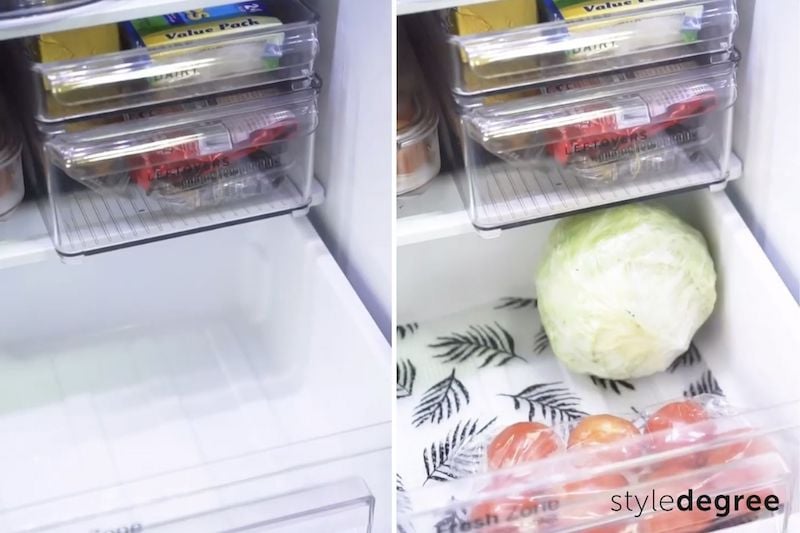 Lining Your Fridge Shelves StyleMag Style Degree