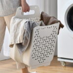 Collapsible Portable Hanging Laundry Basket Versatile Extendable Wall Mount Multipurpose Bag Bathroom Clothing Towels Hangers Clothes Peg Storage Organizers Home Essentials Style Degree Sg Singapore