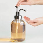 Retro Hand Soap Bottle Dispenser Container Holder Glass Handwash Foam Liquid Personal Care Bathroom Toilet Essentials Industrial Style Degree Sg Singapore