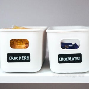 Chalk Adhesive Label Sticker Spice Jar Pantry Container Kitchen Storage Organizer Retro Vintage Style Degree Sg Singapore