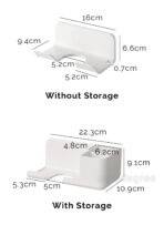 Easy Hairdryer Wall Holder Mount Hanging No Drill Storage Adhesive Attachment With Organizer Style Degree Sg Singapore