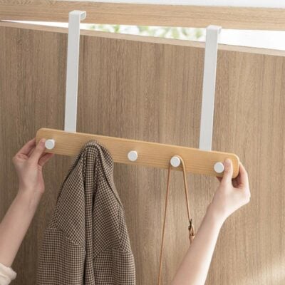 Nordic Rear Door Hanger Back Holder Organizer Anti-Rust Accessories Scandinavian Rustic Home & Living Essentials Style Degree Sg Singapore