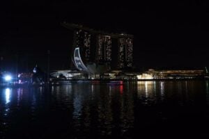 Dark singapore skyline, Marina bay sands skyline with no lights, Style Degree, Singapore, SG, StyleMag.