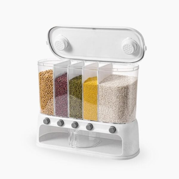 Multi-Slot Staples & Rice Dispenser Style Degree