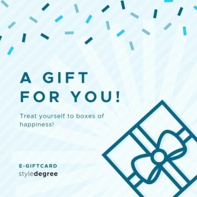 Style Degree e-gift card present