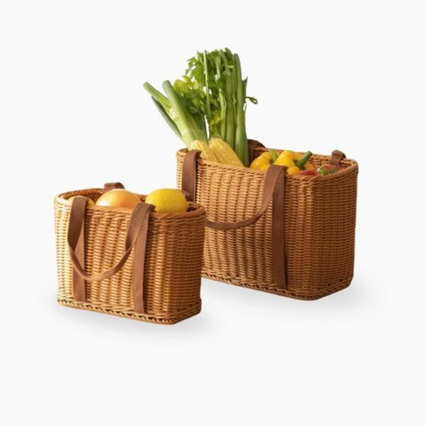 Summer Grocery & Picnic Basket Rustic Farmhouse Picnic Supermarket Essentials Style Degree Sg Singapore