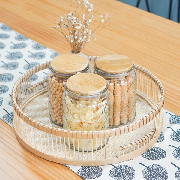 Raya Airtight Glass Food Jar Hari Raya Snacks And Goodies Kitchen And Dining Essentials Decorative Cookie Jar Style Degree Sg Singapore