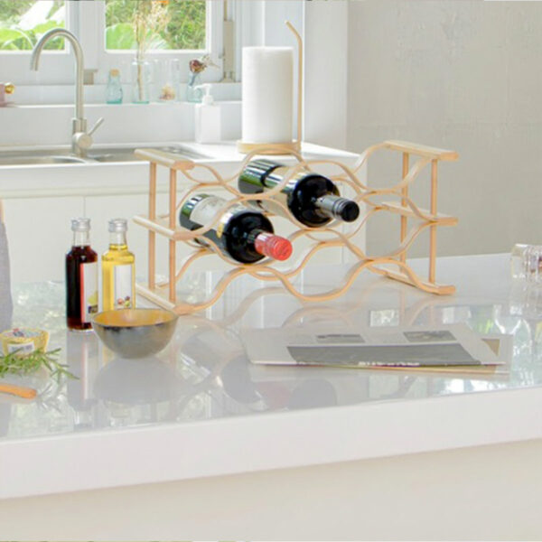 Gaia Wine Bottle Rack Wine Display Dining Room Dining Essentials Dinner Party Decor Style Degree Sg Singapore