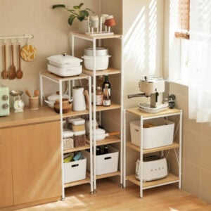 The Scandinavian Slim Storage Shelf Display Shelf Open Shelf Shelf Rack Living Room Decor Bathroom Storage Style Degree Sg Singapore