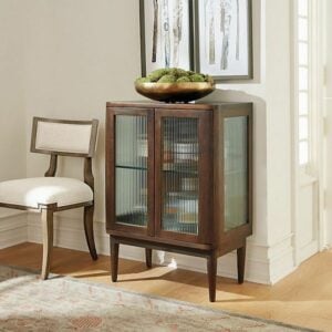 Fluted glass cabinet in entryway, Entryway cabinet with fluted glass doors, Style Degree, Singapore, SG, StyleMag.