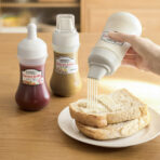 Easy Sauce & Mayo Dispenser Bottle Salad Sandwich Condiments Syrup Storage Kitchenware Kitchen Essentials Style Degree Sg Singapore