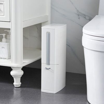 2-in-1 Toilet Dustbin & Bowl Scrub