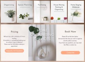 Tidyupsg services webpage, Screenshot of tidyupsg services webpage, Style Degree, Singapore, SG, StyleMag.