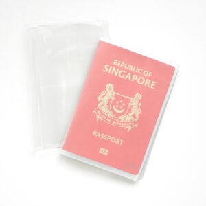 Clear Passport Protector Passport Protective Cover Passport Book Cover Passport Sleeve Clear Travel Essentials Style Degree Sg Singapore