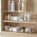 Acrylic Stackable Mini Organizer Clear Make Up Organizer Bathroom Cosmetic Organizer Skin Care Organizer Bathroom Storage Essentials Style Degree Sg Singapore