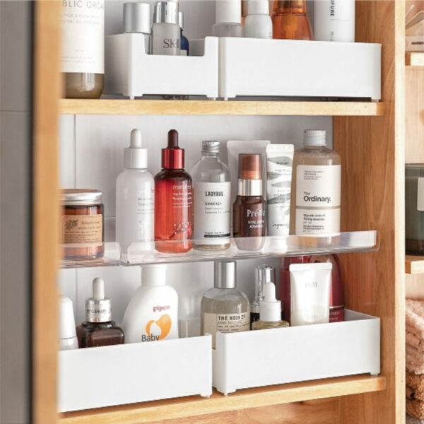Acrylic Wall Shelf Cosmetic Shelf Organizer Clear Skin Care Organizer Bathroom Organizer Bathroom Rack Bathroom Essentials Style Degree Sg Singapore