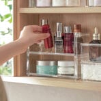 Acrylic Stackable Mini Organizer Clear Make Up Organizer Bathroom Cosmetic Organizer Skin Care Organizer Bathroom Storage Essentials Style Degree Sg Singapore
