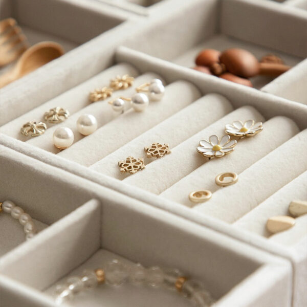 Jewellery & Accessories Modular Tray Jewellery Organizer Tray For Drawers Necklace Organizer Jewellery Storage Box Vanity Organizer For Drawers Vanity Table Essentials Style Degree Sg Singapore
