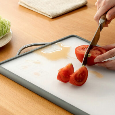 Modern Double-Sided Cutting Board Chopping Board Kitchen Cooking Tools Accessories Knife Style Degree Sg Singapore
