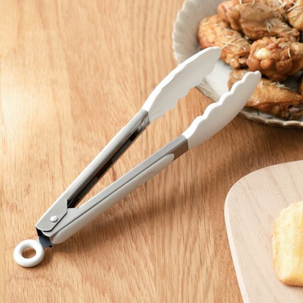 Ergonomic Silicone & Stainless Steel Tongs Silicone Tongs Heat Resistant Cooking Tongs Stainless Steel Silicone Cooking Essentials Style Degree Sg Singapore