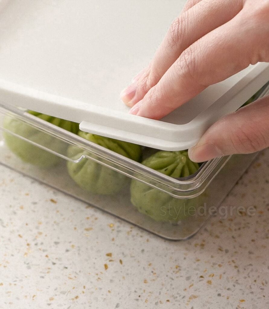 Stack & Store Fridge Container Spacesaving Food Storage Box