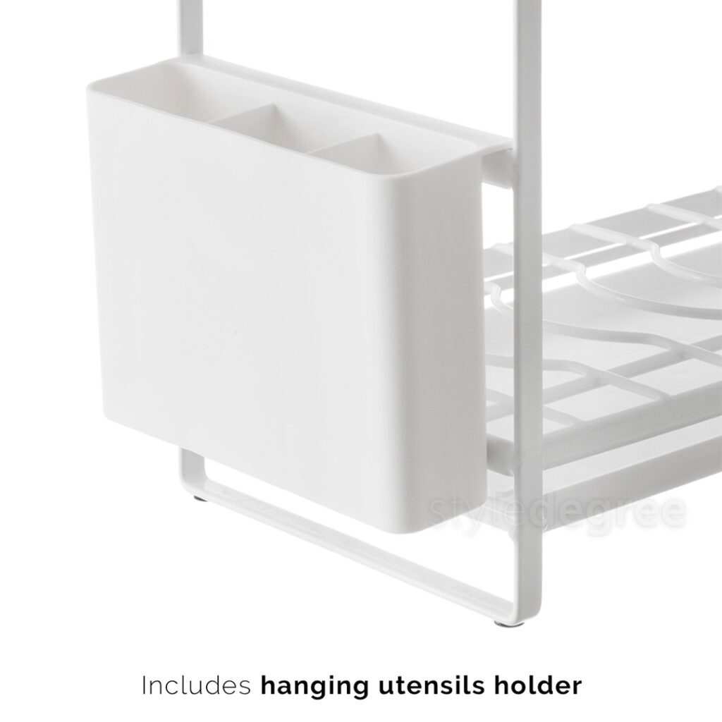 Slotted Multi-Layer Dish Drainer Rack | Kitchen Sink Organisation