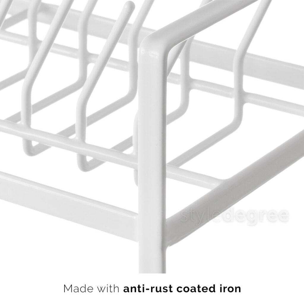 Slotted Multi-Layer Dish Drainer Rack | Kitchen Sink Organisation