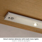 Brightly Motion Sensor Cabinet Light Undercabinet Wall Mounted Cabinet Light Hand Sweep Sensor Under Cabinet LED Light Style Degree Sg Singapore