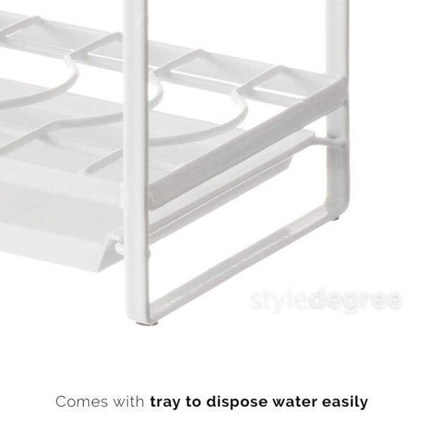 Slotted Multi-Layer Dish Drainer Rack | Kitchen Sink Organisation