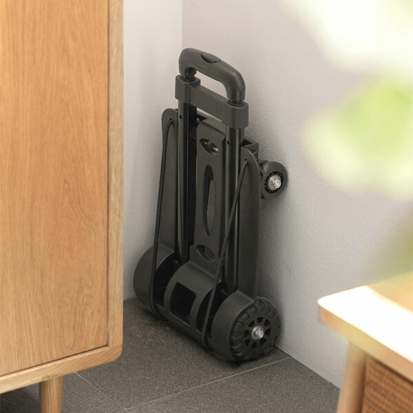 Sleek Foldable Trolley Cart Personal Hand Trolley Cart Telescopic Foldable Trolley Grocery Shopping Essentials Style Degree Sg Singapore