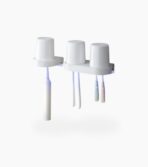UV Toothbrush & Cup Steriliser Wall Holder style degree 2