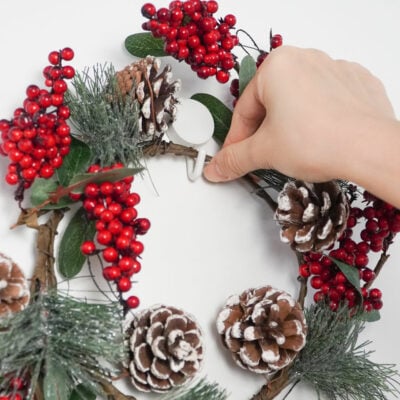 Christrmas Forest Wall Wreath Christmas Garland Mistletone Handmade Christmas Wreath Style Degree Sg Singapore