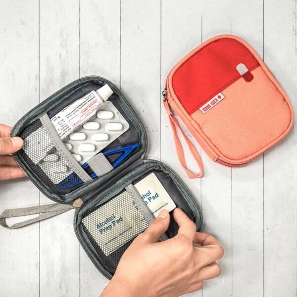 First Aid & Medicine Travel Organizer First Aid Pouch For Travel Medicine Travel Pouch First Aid Kit Pouch Style Degree Sg Singapore
