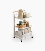 Scandinavian Adjustable Shelf Trolley style degree