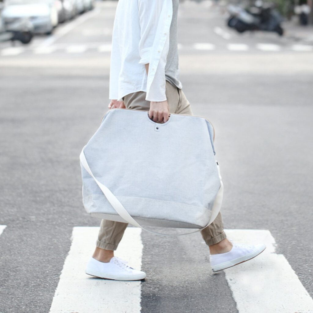 Gaia Spacious Carry-All Bag (With Sling) Giant Large Tote Bag Canvas Grocery Tote Bag Style Degree Sg Singapore
